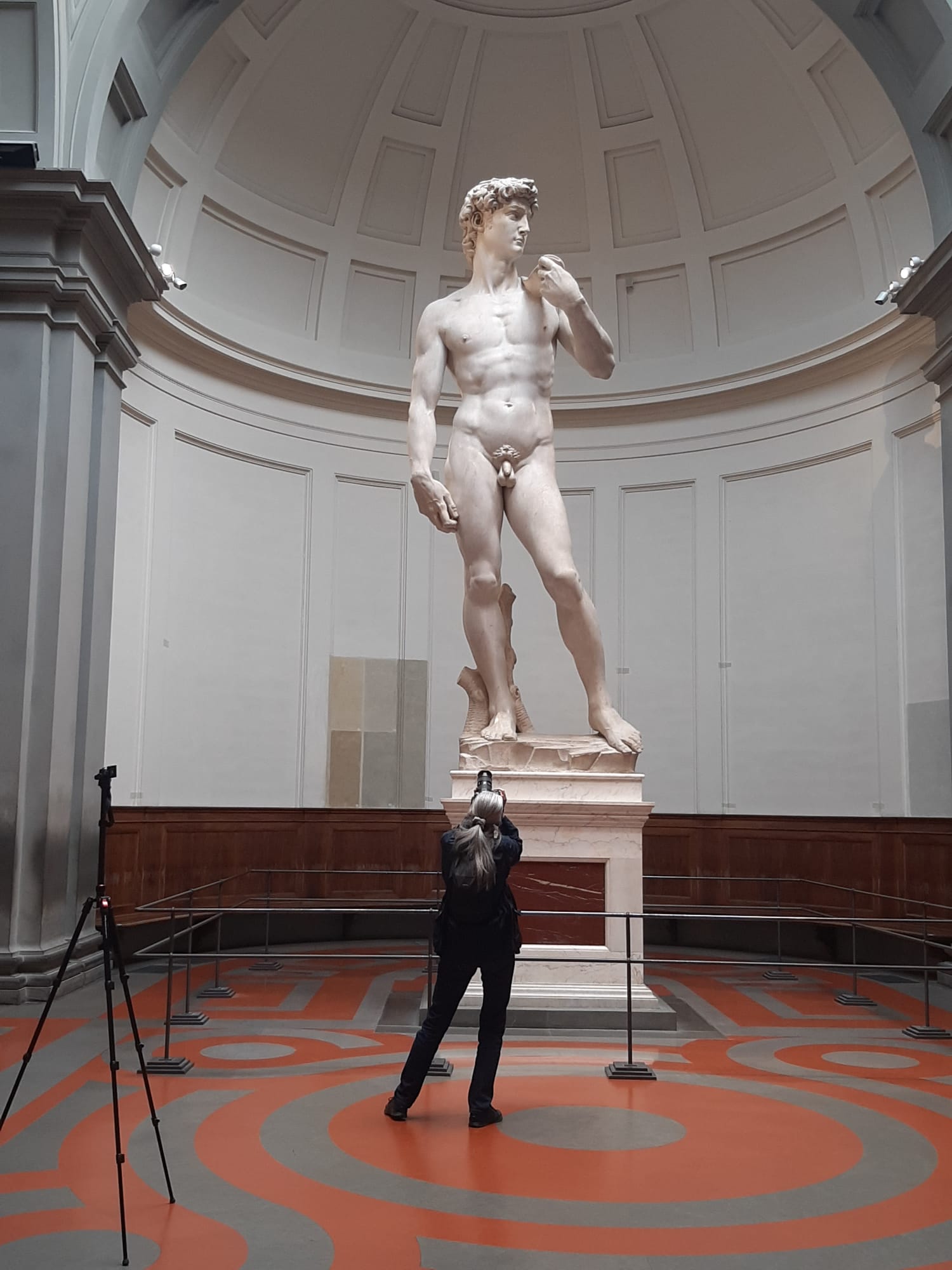 Fotografare il David