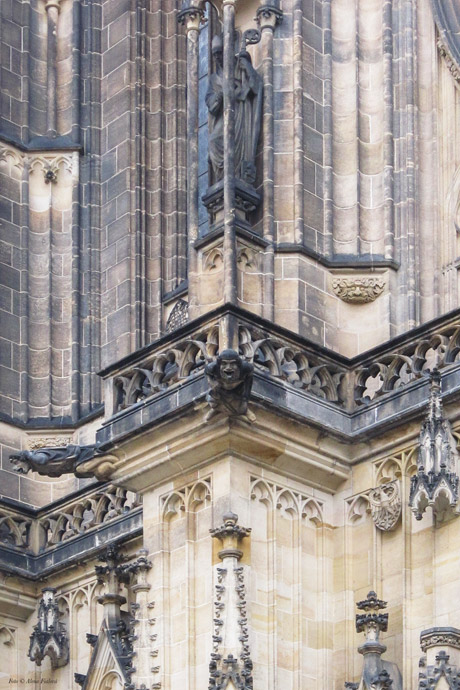 Alena Fialova’: Cattedrale di San Vito, Praga. Particolare